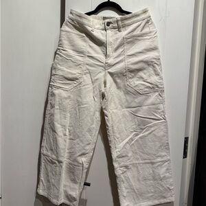 Everlane Women’s Off-White Corduroy Pants